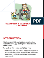 Scaffold Ladder Training