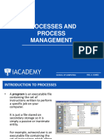 Processes and Process Management