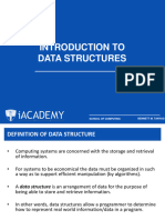 01 Introduction To Data Structures