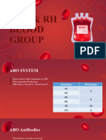 Abo & RH Blood Group