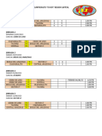 Calendario Fecha 3