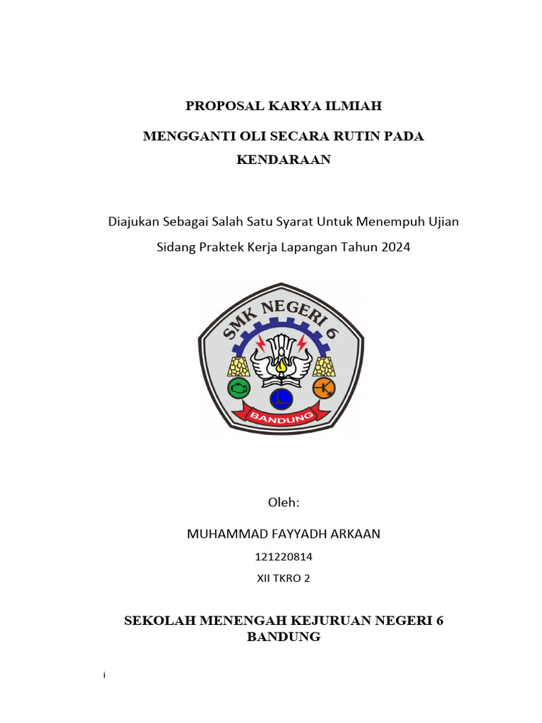 Laporan Teks Proposal Ilmiah Tugas Pdf Seni Teknologi Rekayasa