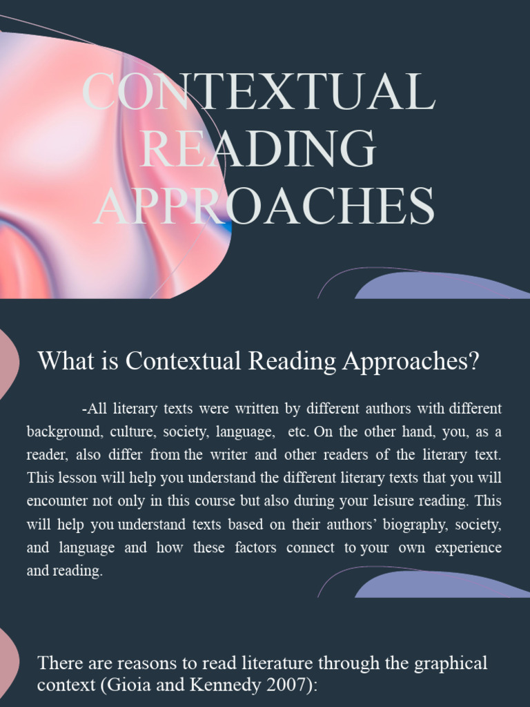 CONTEXTUAL | PDF