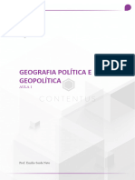 Geografia Política e Geopolítica