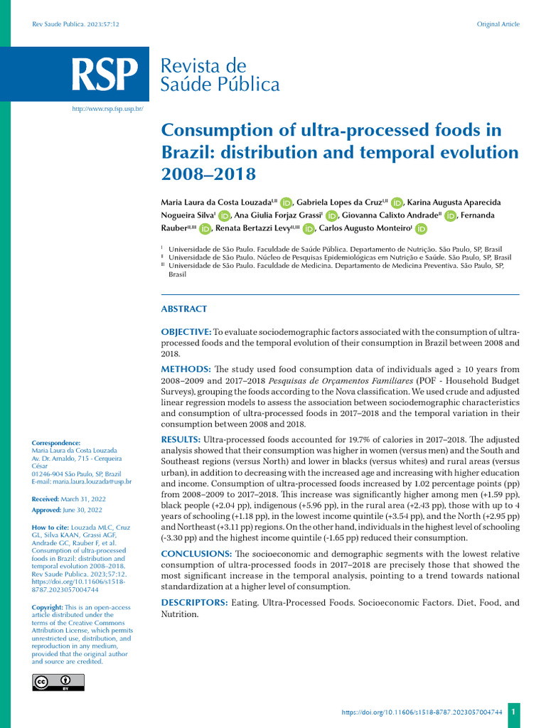 The Ultimate Guide To Ultra Processed Foods Based On A 30 Year 540000 Diet Study - 36x7qhj