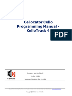 Cellocator Cello Programming Manual