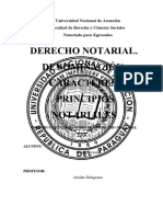 Aranda Samuel - Derecho Notarial. Denominaciones. Principiuos Notariales