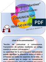 Comunicación y Trabajo en Equipo