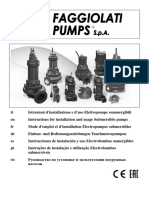 Submersible Pumps Instructions