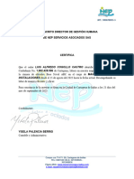 Carta Laboral Belen Cogollo