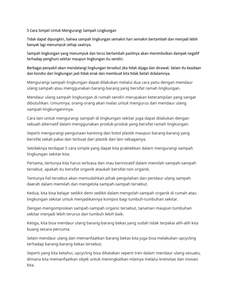 Mengurangi Sampah, Cara AHM dan Gen-Z Lindungi Lingkungan