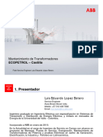 1.mantenimiento de Transformadores 2018 ECOPETROL Castilla