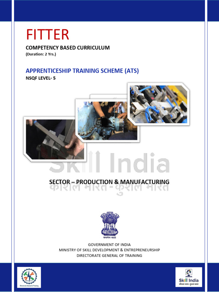 ITI Fitter Curriculum Overview NSQF Level 5 | PDF | Apprenticeship ...