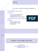 Ch1 - Đại Cương Về Xác Suất