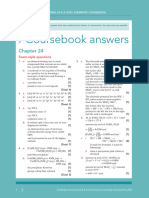 Exam Style Answers 24 Asal Chem CB