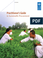 PSU - Procurement Overview - Practitioner Guide Sustainable Procurement