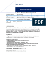 Adminstracion de Medicamentos I.