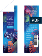 Rótulo Novo Sabonetes Blueberry Refil 200ML