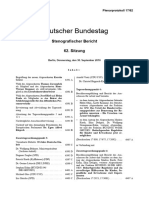 Deutscher Bundestag: Stenografischer Bericht 62. Sitzung