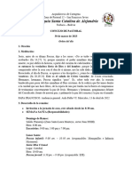 ORDEN DEL DÍA CONSEJO DE PASTORAL - 30 Marzo 2023