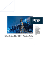 An Assignment On Financial Performance Analysis of 5 Power and Gas Power Companies