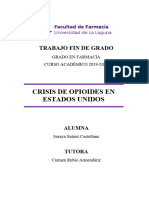 Crisis de Opioides en Estados Unidos