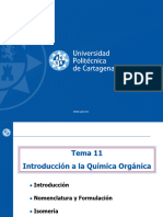 Tema 11 Introducion Quimica Organica