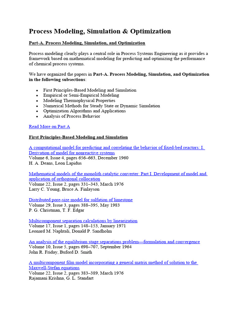 Process Synthesis and Design | PDF | Distillation | Control Theory