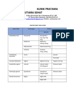 Daftar HAM High Alert Medicine