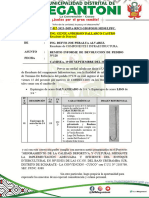 INFORME N°000 - Devolucion TDR