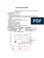 NEC PFE Operation Procedure