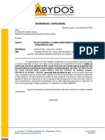 Carta #001-2023-Supervisor de Obra Pampas Grande