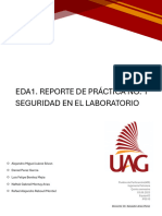 Eda1. Reporte de Práctica No. 1 Seguridad en El Laboratorio