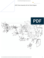 MTD 13AO772H755 (2007) Parts Diagram For Deck Assembly 46 Inch 1