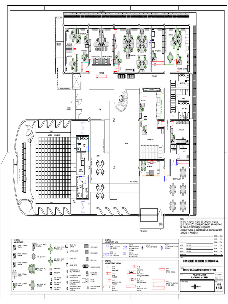 Projeto de Layout Planta Baixa Do Terreo | PDF