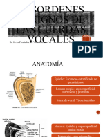 Desordenes Benignos de Las Cuerdas Vocales