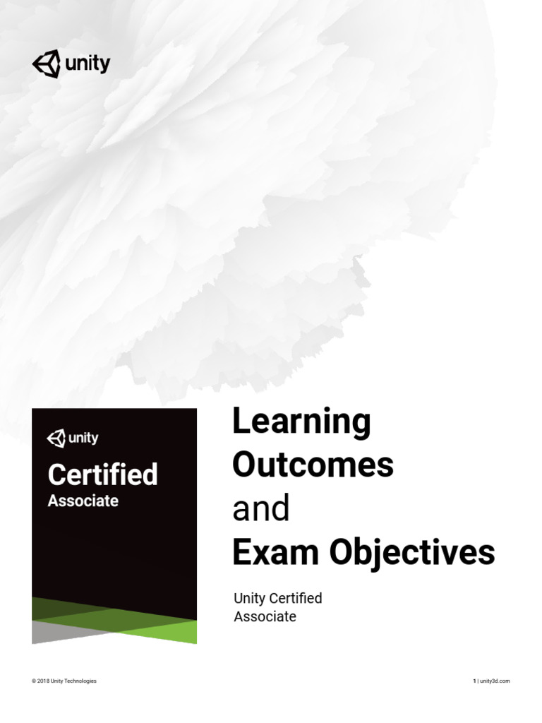 Unity Certification Guide | PDF | Video Games | Function (Mathematics)