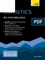 Statistics - An Introduction (Teach Yourself) by Alan Graham