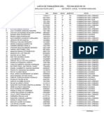 Lista de Pasajeros Del Fecha:2023-09-18