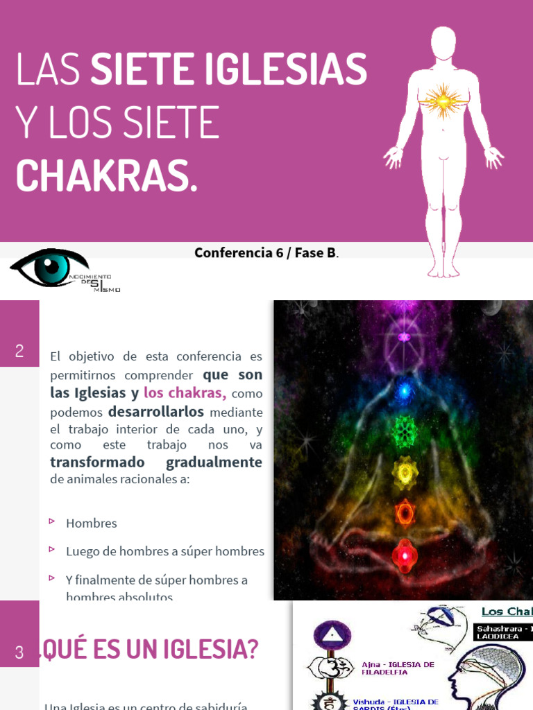 Las 7 Iglesias y Los 7 Chakras | PDF | Chakra