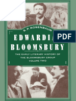 S. P. Rosenbaum (Auth.) - Edwardian Bloomsbury - The Early Literary History of The Bloomsbury Group Volume 2-Palgrave Macmillan UK (1994)