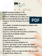 Plan de Estudios