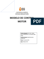 Resumen de Modelo Control Motor