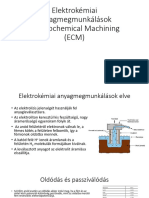 Elektrokémiai Anyagmegmunkálások