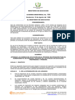 Acuerdo Ministerial No. 533