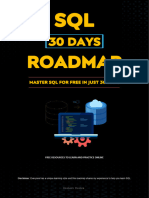 Learn SQL For FREE 30 Days ROADMAP by Rishabh Mishra
