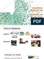 Intro To Buss Transfer Tax Succession and Transfer Taxes PDF