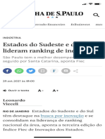 Fiec Na Folha de S Paulo