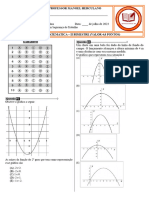 PROVA DE MATEMÁTICA - 1º TST - II BIMESTRE - JESSÉ TRAJANO