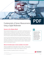 Sensor Measurements Using A Digital Multimeter